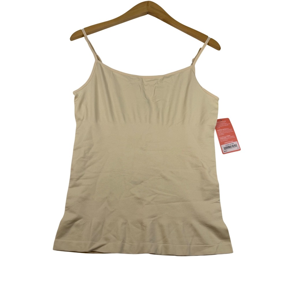 Yummie by Heather Thomson Seamless Shapewear Camisole Beige XL 1677500 NWT